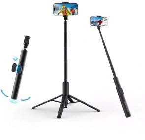 Селфі монопод Ulanzi MT86 Automatic Phone Tripod Phone Clamp Black (S023)