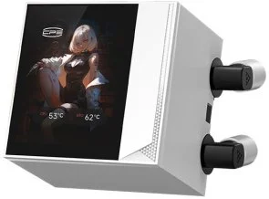 Фото: Система рідинного охолодження PCCooler DC360 Pro ARGB Display WH (DC360Pro-WHAWXY-GL) № 3 | KTC