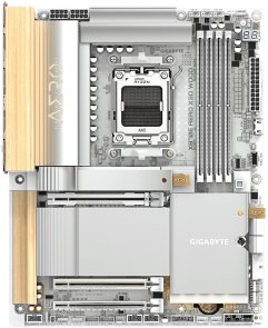 Материнська плата Gigabyte X870E AERO X3D WOOD