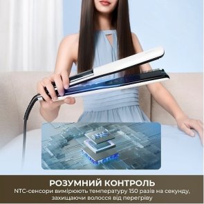 Випрямляч волосся Dreame AuraSteam Straight White (AA01A)