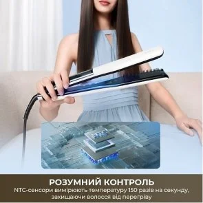 Фото: Випрямляч волосся Dreame AuraSteam Straight White (AA01A) № 9 | KTC