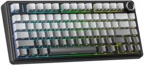 Фото: Клавіатура Aula F75 Gasket Reaper Switch Hot-Swap PBT Black/Grey (6948391209913) № 2 | KTC