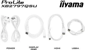 Фото: Монітор iiyama XB2797QSU-W1 White - 27" IPS / 2560×1440 / 75 Гц / Adaptive Sync / Pivot / HAS № 24 | KTC