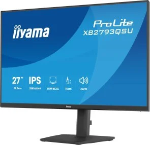 Фото: Монітор iiyama XB2793QSU-B1 Black - 27" IPS / 2560×1440 / 75 Гц / Adaptive Sync / Pivot / HAS № 6 | KTC