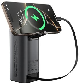 Батарея універсальна Choetech B815C 20000mAh 130W Black