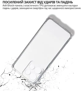 Фото: Чохол BeCover for Motorola Edge 60 Neo - Anti-Shock Clear (715068) № 5 | KTC