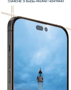 Фото: Захисне скло Anank for Apple iPhone 16 Pro - 3D Invisible (2003113) № 6 | KTC