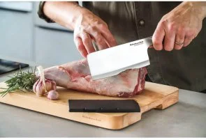 Фото: Ніж кухонний сокирка KitchenAid Coreline 15cm Black (KOG6IVSSOHOBA) № 8 | KTC