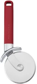 Фото: Ніж кухонний для піци та тіста KitchenAid Classic 9cm Red (KHA113OHEREG) № 2 | KTC