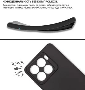 Фото: Чохол BeCover for ZTE Blade A56 - Black (714935) № 5 | KTC