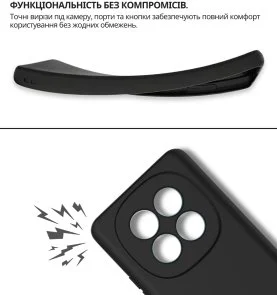 Фото: Чохол BeCover for Poco M8 - Black (715055) № 6 | KTC