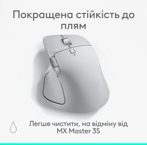 Миша Logitech MX Master 4 Pale Gray (910-007563)