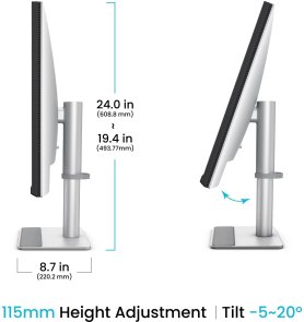 Монітор BenQ MA320UP Silver (9H.LP9LB.QBE)