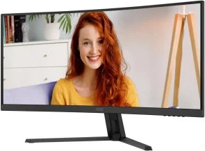 Фото: Монітор AOC CU34B3E Black - 34" VA / 3440x1440 / 120 Гц / Adaptive Sync № 4 | KTC