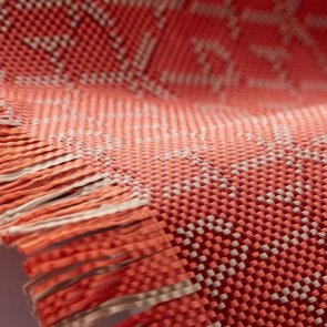 Чохол Pitaka for Apple iPhone 16 Pro - Tactile Woven Monogram Red/Gold (KI1602PTK)