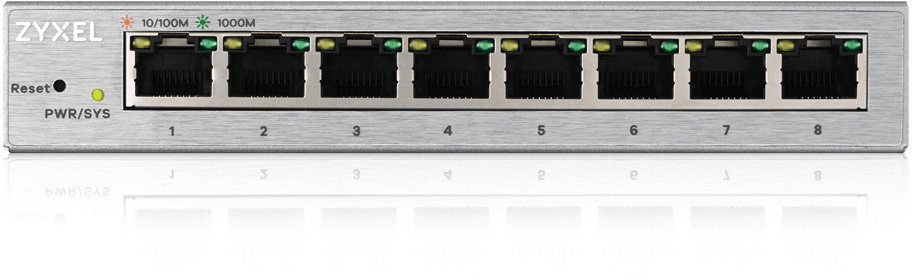 Комутатор Zyxel GS1200-8 (GS1200-8-EU0101F)