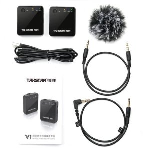 Радіосистема Takstar V1 Single Wireless Lavalier Video Microphone (90403010)