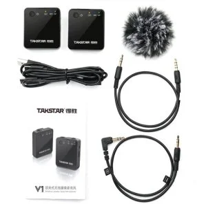 Фото: Радіосистема Takstar V1 Single Wireless Lavalier Video Microphone (90403010) № 4 | KTC