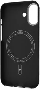 Фото: Чохол Proove for Apple iPhone 16 - Carbon Slim with Magnetic Ring Onyx (PCCSIP160060) № 2 | KTC