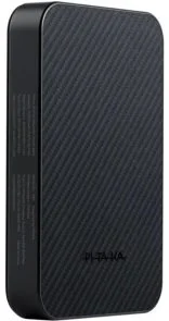 Фото: Батарея універсальна Pitaka Aramid Fiber Magnetic Qi2 10000mAh 15W Twill Black/Grey (PBQ2501) № 2 | KTC