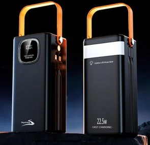 Фото: Батарея універсальна Aspiring Light 60 60000mAh 22.5W Black (VTR-PB-L60) № 5 | KTC