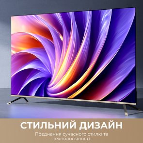 Телевізор QLED Dreame Vivid 50Q100 (Smart TV, Wi-Fi, 3840x2160)