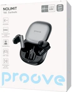 Фото: Навушники Proove NoLimit APP Black/Gray (TWNL0001AP13) № 6 | KTC