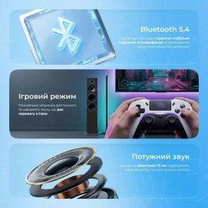 Фото: Навушники Proove Tempo with ANC APP Black (TWTM0001AP01) № 7 | KTC