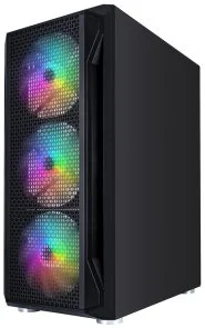 Фото: Корпус 1stPlayer X5-BK-4F1-PS-600FK 600W Black with window (X5-BK-4F1-PS-600FK-EU) № 3 | KTC