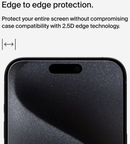 Захисне скло Belkin for Apple iPhone 15 Pro Max - UltraGlass2 AM (OVA134ZZ)