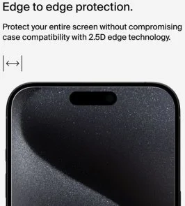 Фото: Захисне скло Belkin for Apple iPhone 15 Pro Max - UltraGlass2 AM (OVA134ZZ) № 5 | KTC
