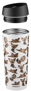 Термос Ardesto Coffee Time Yorkie 450ml Beige AR2645YT
