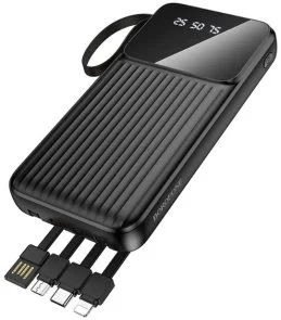 Фото: Батарея універсальна BOROFONE BJ76 Smart 10000mAh 10W Black (6941991120046) № 2 | KTC