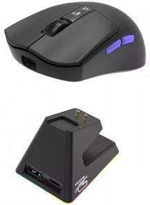 Миша Proove Jester 8K with Charging Dock Wireless Black/Purple (WMJSCD022016)