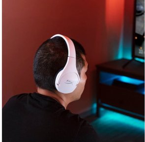 Гарнітура накладна HyperX Cloud Stinger Core для PS5/PS4 Bluetooth, White/Blue ( Gaming )