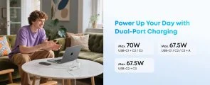 Фото: Зарядний пристрій Anker Charger 70W Black (A121CG11) № 9 | KTC