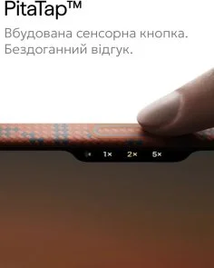 Фото: Чохол Pitaka for Apple iPhone 17 Pro Max - Edge Ultra-Slim Monogram Blue/Orange (KI1703PTKP) № 4 | KTC