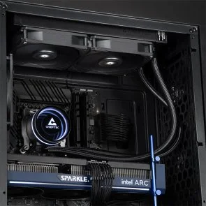 Фото: Система рідинного охолодження Chieftec Iceberg 240 Dark (CLC-240-BLK) № 6 | KTC