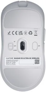 Фото: Миша Hator Quasar 3S ULTIMA 8K White (HTM661) № 5 | KTC