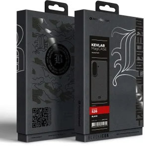 Фото: Чохол ArmorStandart for Samsung S26 - Aramid Twill MagCase BlackIcon Black (ARM90145) № 10 | KTC