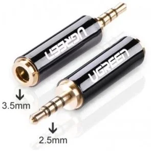Фото: Перехідник UGREEN Jack 2.5mm M / 3.5mm F Black (20501) № 2 | KTC