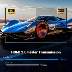 Фото: Кабель UGREEN HD153 v2.0 HDMI / HDMI 3m Black (25300) № 3 | KTC