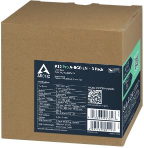 Кулер Arctic Arctic P12 Pro A-RGB LN 3pcs (ACFAN00347A)