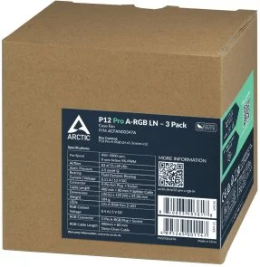 Фото: Кулер Arctic Arctic P12 Pro A-RGB LN 3pcs (ACFAN00347A) № 7 | KTC