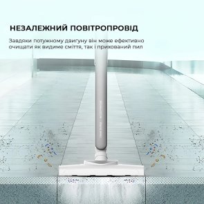 Дротовий пилосос DEERMA Stick Vacuum Cleaner Cord White (DX700 White)