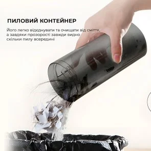 Фото: Дротовий пилосос DEERMA Stick Vacuum Cleaner Cord White (DX700 White) № 14 | KTC