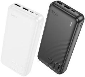 Фото: Батарея універсальна Hoco J123A Element 20000mAh 12W Black (6942007612067) № 6 | KTC