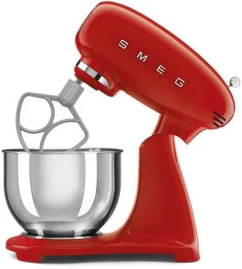 Фото: Планетарний міксер Smeg Style Aesthetic Red (SMF05RDEU) № 2 | KTC