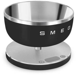Ваги кухонні Smeg Collezione Aesthetic Matt Black (KSC01BLMWW)