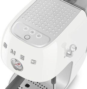 Ріжкова кавоварка Smeg Style Aesthetic White Glossy Finishing (ECF03WHEU)